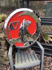 Vauxhall Advertising Sign Original Main Dealer Griffin  Large Round Astra Corsa