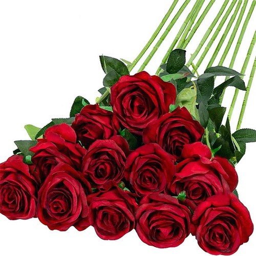 Bulk artificial roses - bulk,