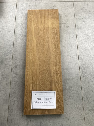512x165x21mm iroko par - 512x165x21mm,