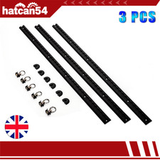 3x Rear Load Cargo Track Rail
