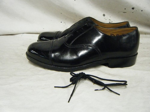 Mens black leather parade - mens,