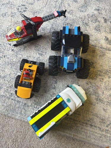 Lego emergency vechiles - lego-,