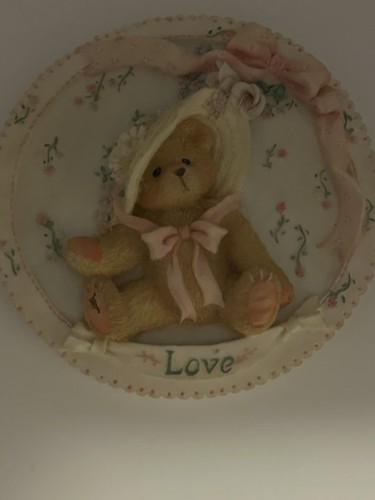 Cherished teddies plate - teddies,