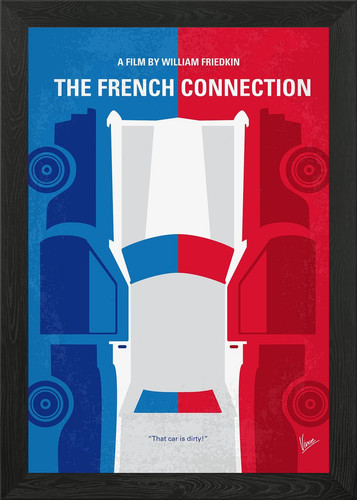 No982 french connection framed - french,
