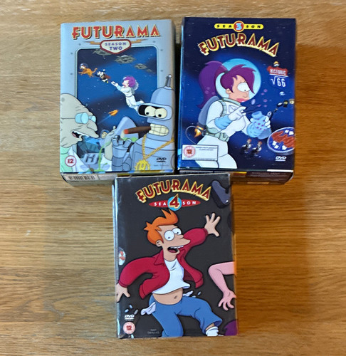 Futurama dvd box set seasons - dvd,