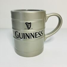 Guinness Extra Large Mug Steel Keg Stein Style, Man Cave Gift, Irish Present