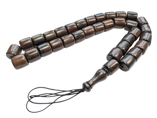 Ebony wood prayer - prayer, beads