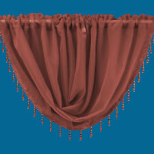 Plain Beaded Voile Swags All