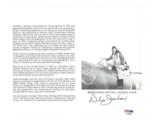 Michael jackson signed 8x10 - michael,