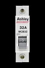 ASHLEY 32 AMP TYPE 1 M6 MCB CIRCUIT BREAKER SUPASAFE MCB32 12897
