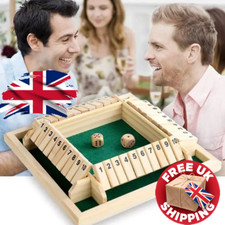 Shut the Box Dice Game -