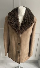 Womens Lamb skin /sheepskin Coat Size Small