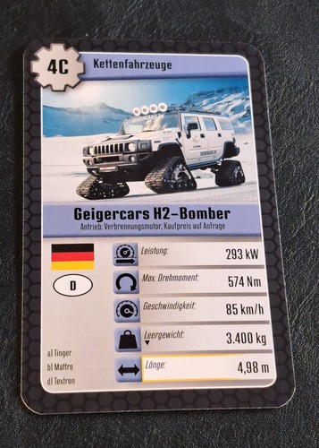 Geigercars bomber tracked - bomber,