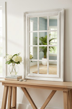 White Rectangle Window Style