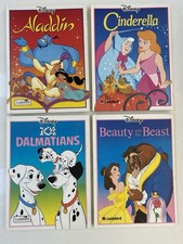 vintage Disney Ladybird books Aladdin, Cinderella, 101 Dalmatians, Beauty&Beast