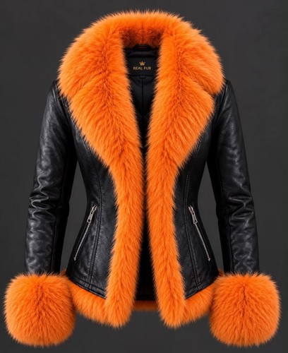 Women black sheep leather - sheep,