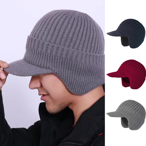 Mens peaked knit winter warm - mens,