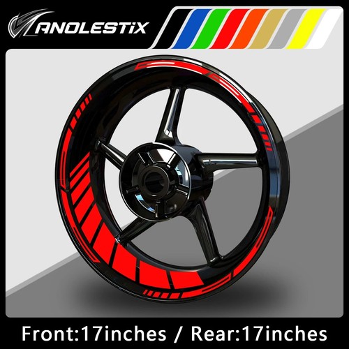 Reflective motorcycle wheel - **reflective,