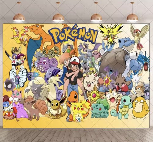 120cm x90cm pokemon pikachu - 120cm,