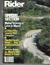 Rider Magazine May 1984-