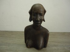 African dark wood hand - dark,