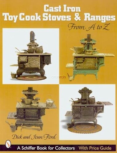 Cast iron toy - stoves, &