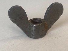 7/16" BSF Wing Nuts 10 x Malleable Iron Traditional Mickey Mouse Ears Vintage