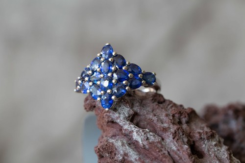 Sri lankan sapphire sterling - sri,