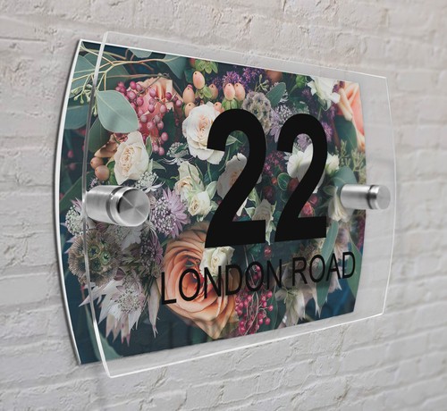 Personalised flower rose house - rose,