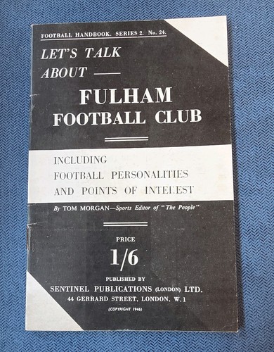 Fulham let talk - talk, about
