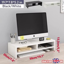 Computer desktop monitor stand - desktop,
