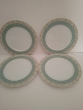 WEDGWOOD AZTEC 4 BREAKFAST PLATES 21cm SALAD LUNCH HOME WEDGEWOOD VINTAGE 1990s