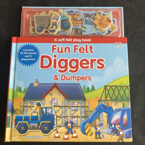 Diggers dumpers fun felt - dumpers,