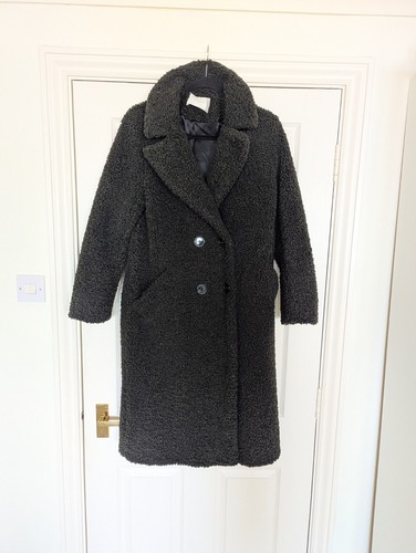 Zara moss dark green teddy