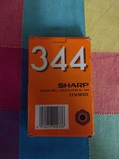 344 SHARP SOLAR CELL
