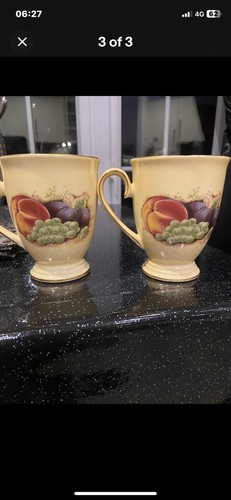 Aynsley china orchard gold - 2x,