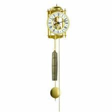 Hermle 70332-000711 Mechanical Skeleton Wall Clock