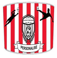 Football Teams Lamp shades (Please read description on how to personalise them).