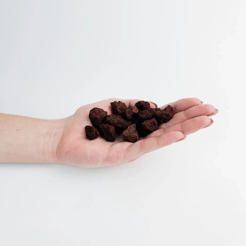 Red lava gravel rocks bulk - lava,