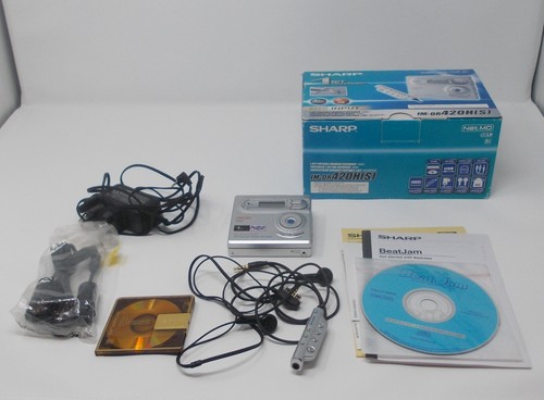 Sharp portable minidisc mini - sharp,