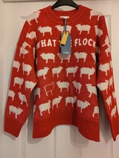 Joules Red What The Flock