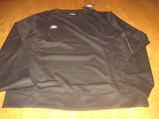 Umbro Men's Core Sweatshirt  WITH ZIP POCKETS XL MENS TAGS/PACKET