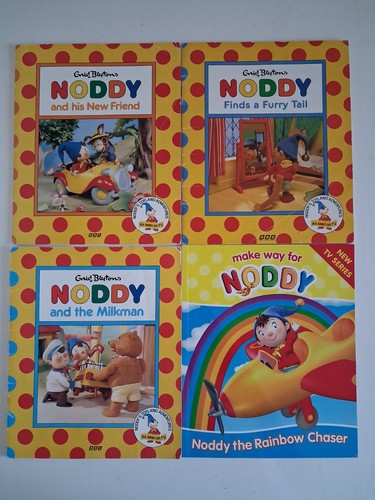 Four enid blyton noddy - noddy, books