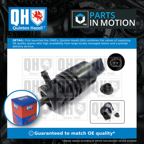 Washer pump fits range rover - washer,