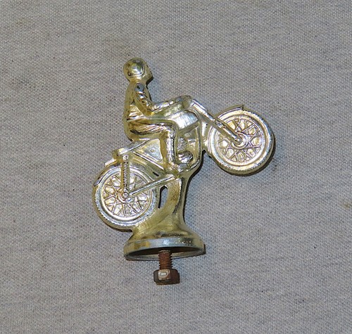 Vintage motorcycle trophy - vintage,