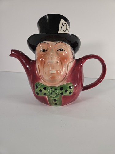 Mad hatter vintage tea pot - hatter,