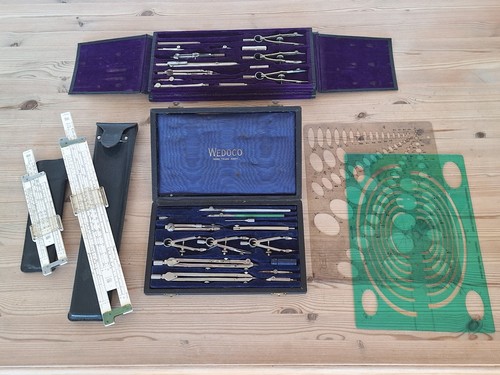 Vintage technical drawing - technical,