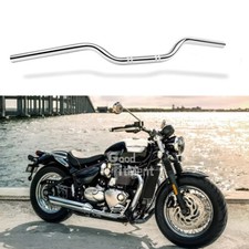 Motorcycle Chrome 25mm Handlebars Drag Bars For Triumph Bonneville 750 800 900