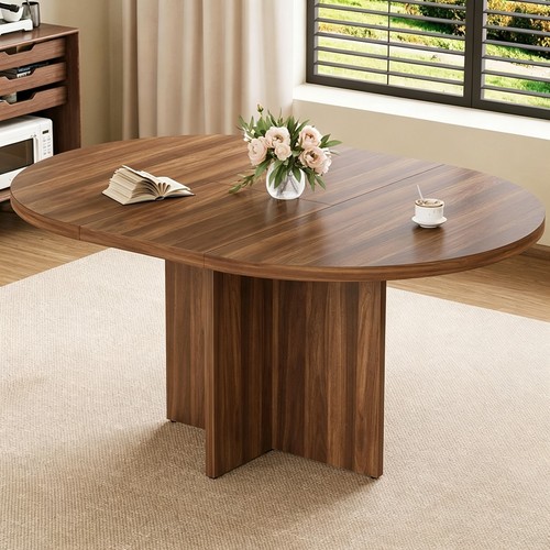 Extendable round dining - extendable, table