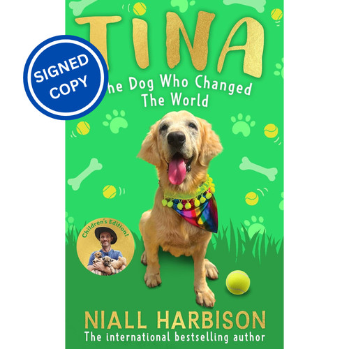 Signed book tina the - book,